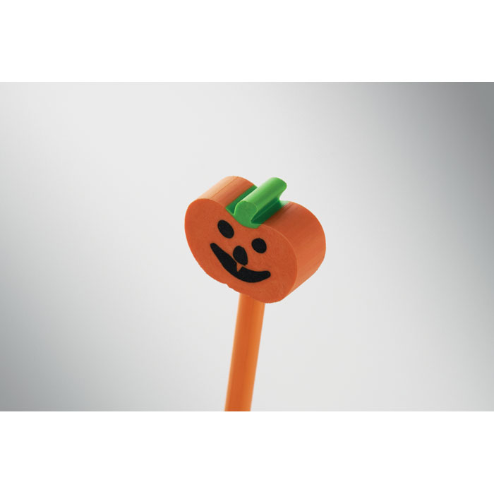 Halloween-potlood met gum
