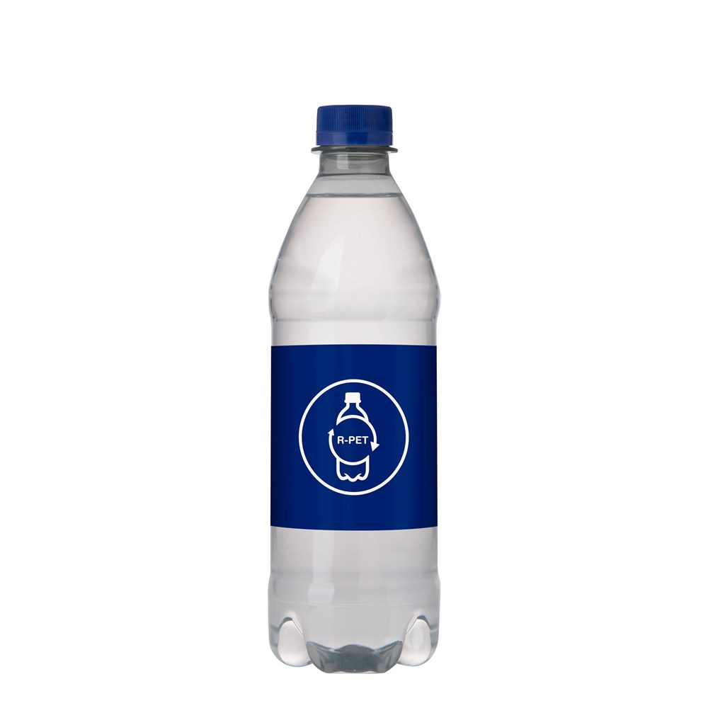 RPET waterflesje met draaidop - 500 ml