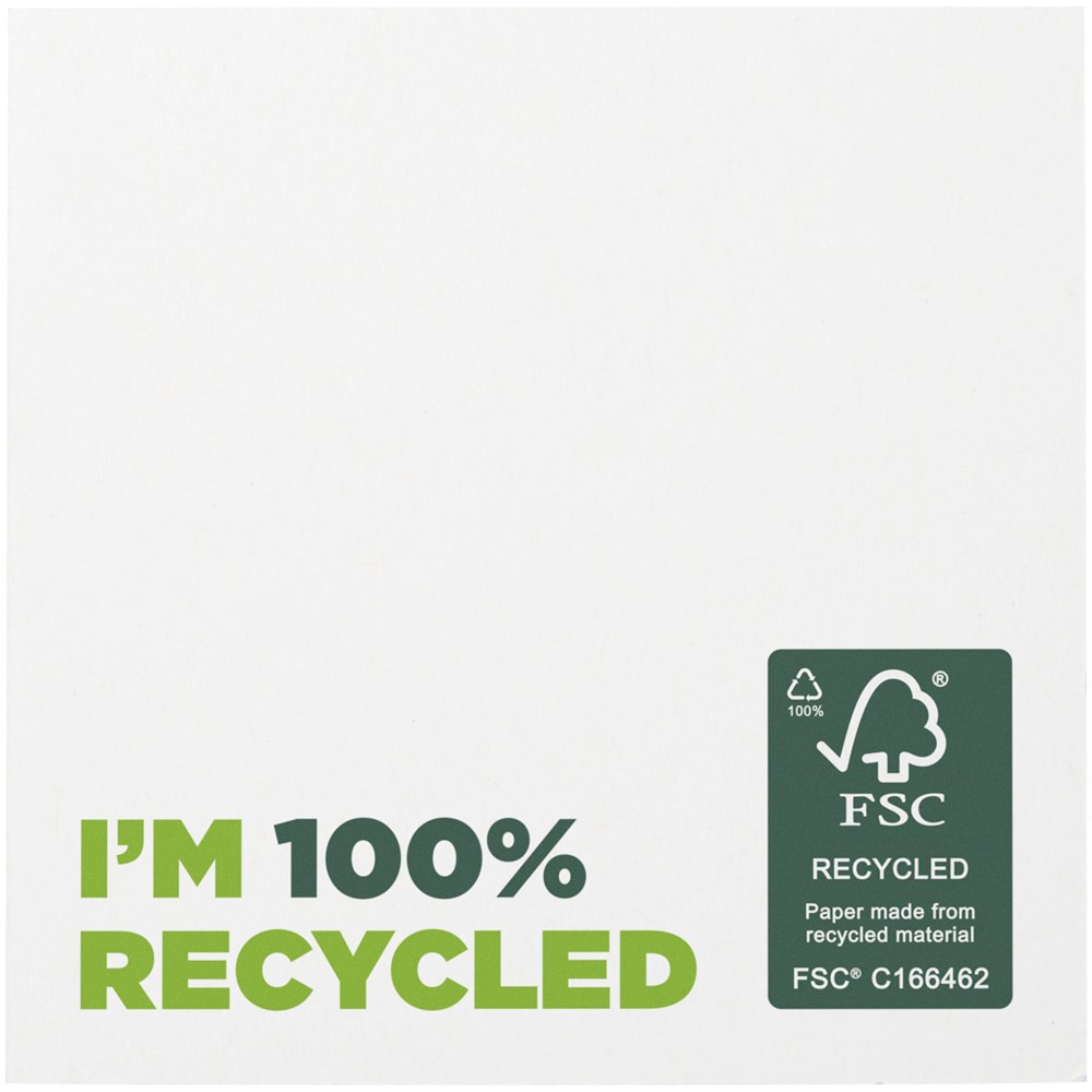 Sticky-Mate® gerecyclede sticky notes 75 x 75 mm