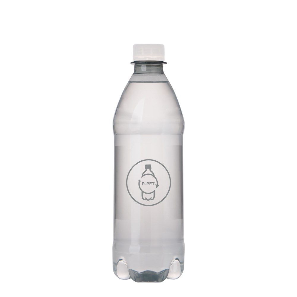 RPET waterflesje met draaidop - 500 ml