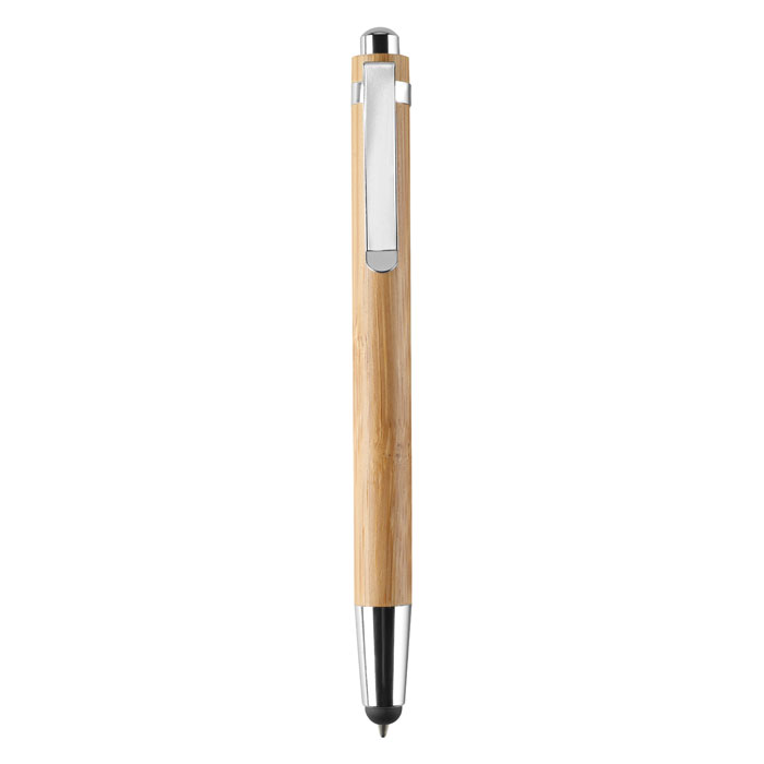 BYRON - Bamboe balpen met touch tip