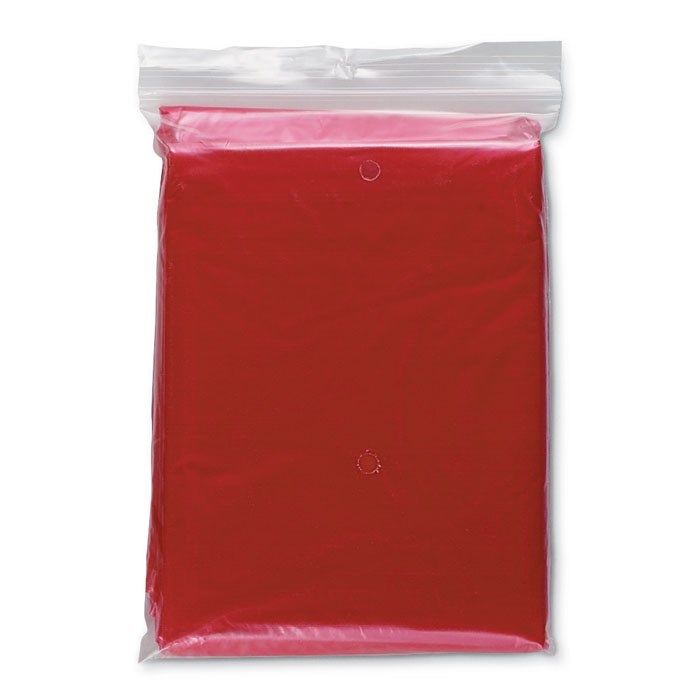 Opvouwbare poncho in polybag