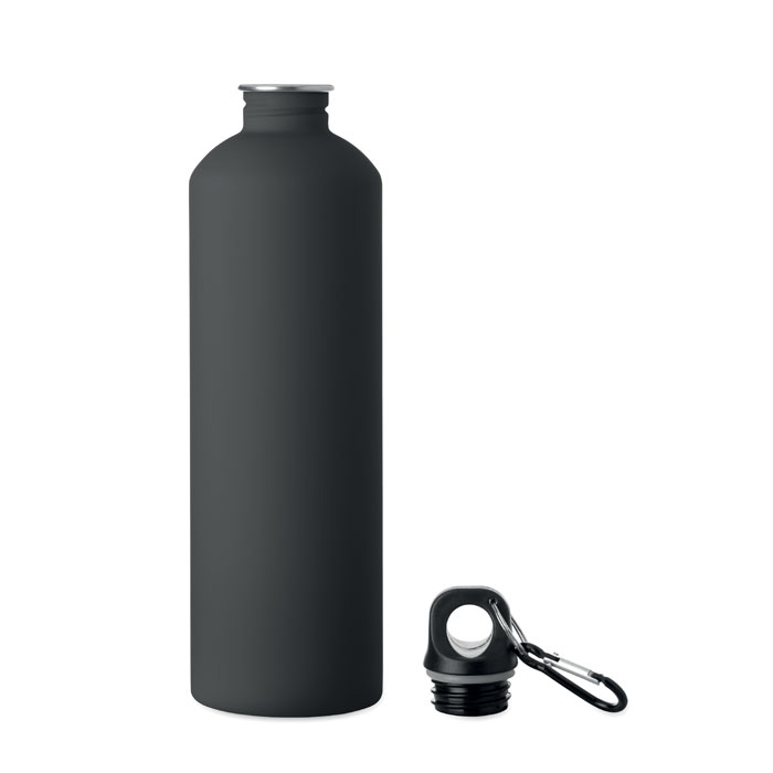 Enkelwandige fles met rubberen afwerking- 750ml