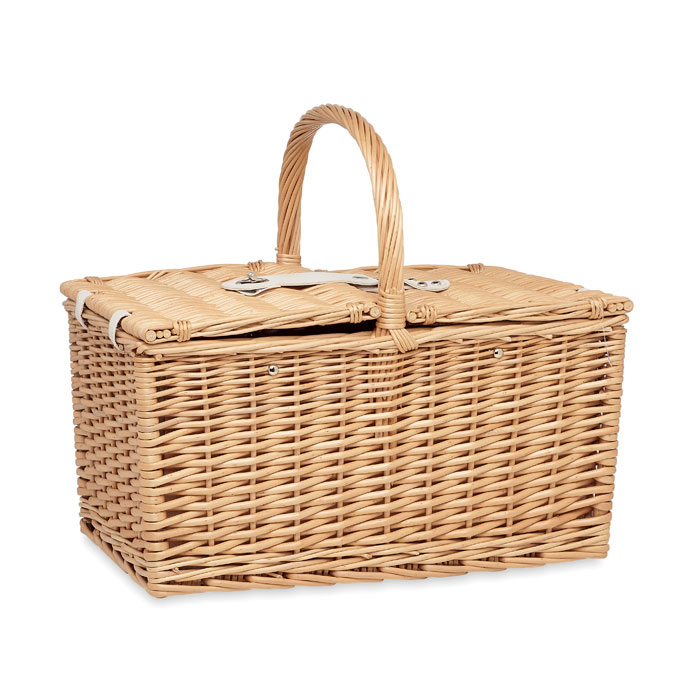 MIMBRE PLUS - 4-persoons rotan picknickmand