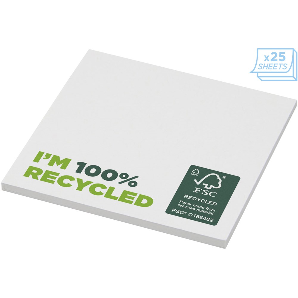 Sticky-Mate® gerecyclede sticky notes 75 x 75 mm