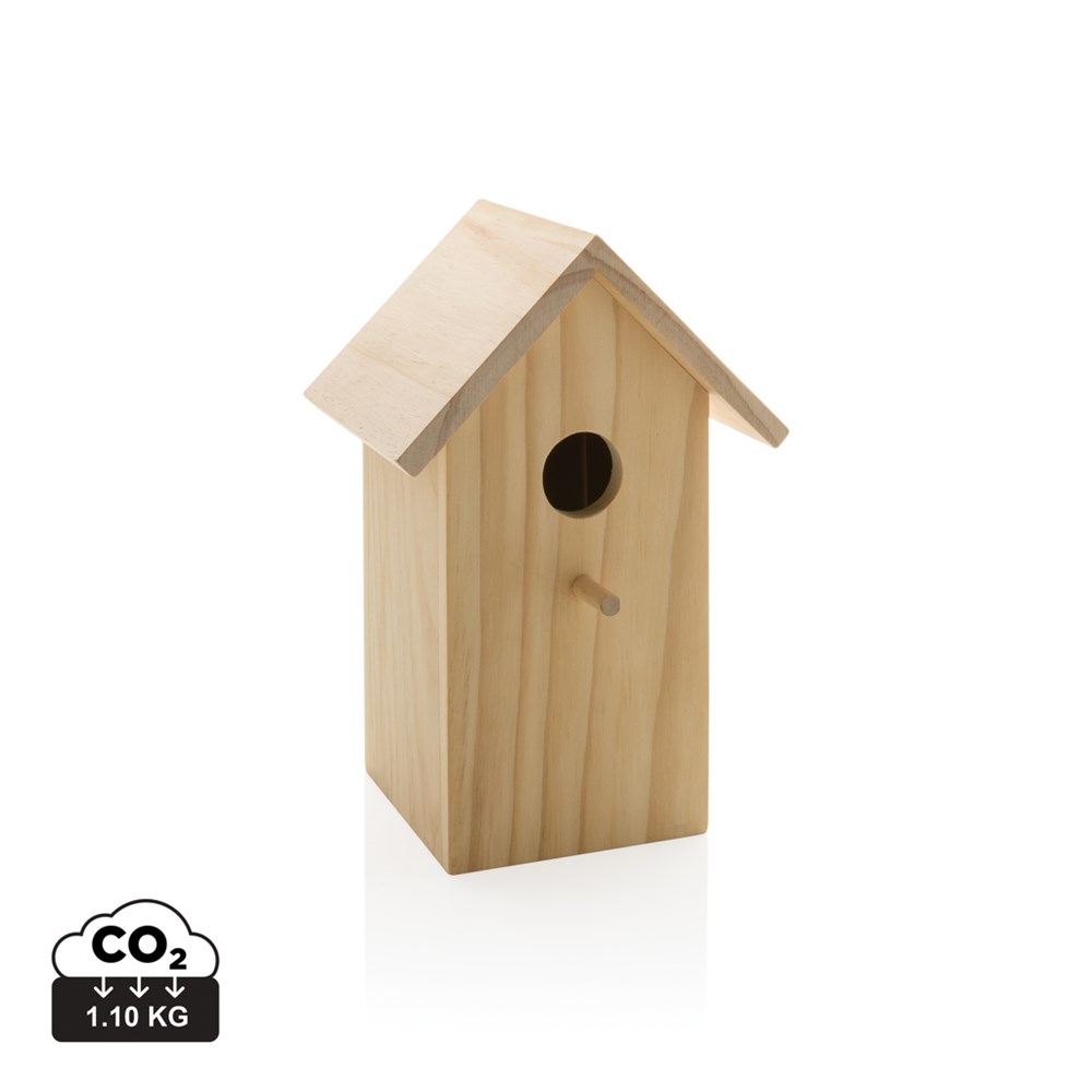 Houten vogelhuisje