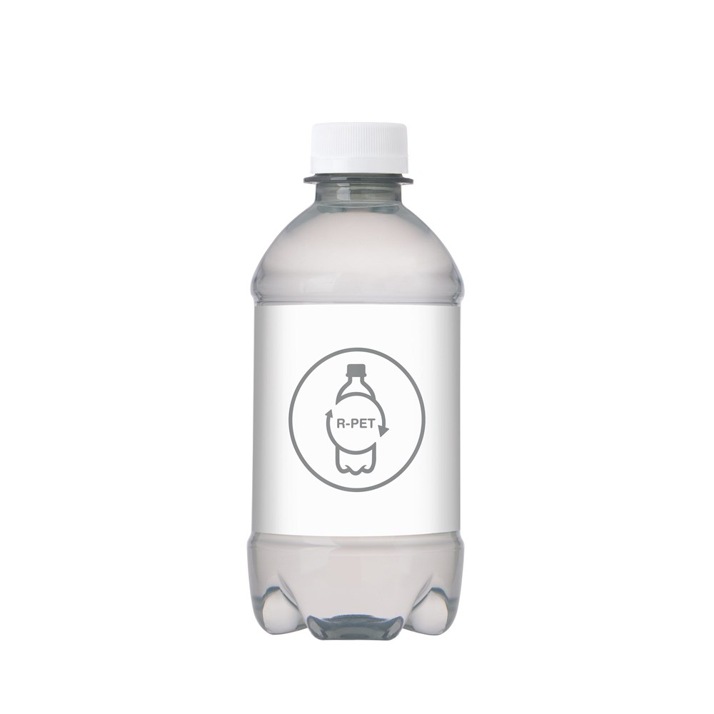 RPET waterflesje met draaidop - 330 ml