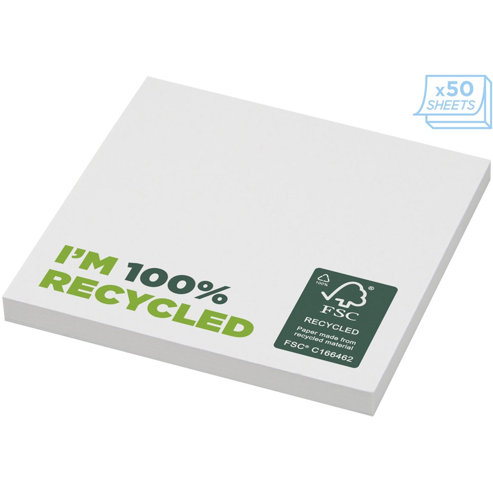 Sticky-Mate® gerecyclede sticky notes 75 x 75 mm