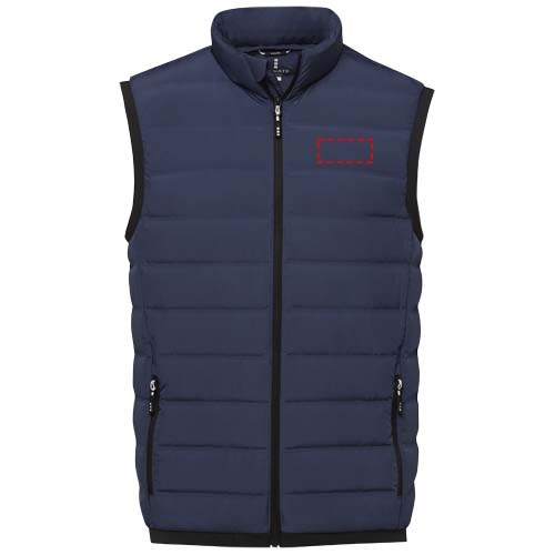 Geïsoleerde donzen heren bodywarmer