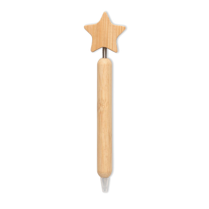 Bamboe balpen - ster