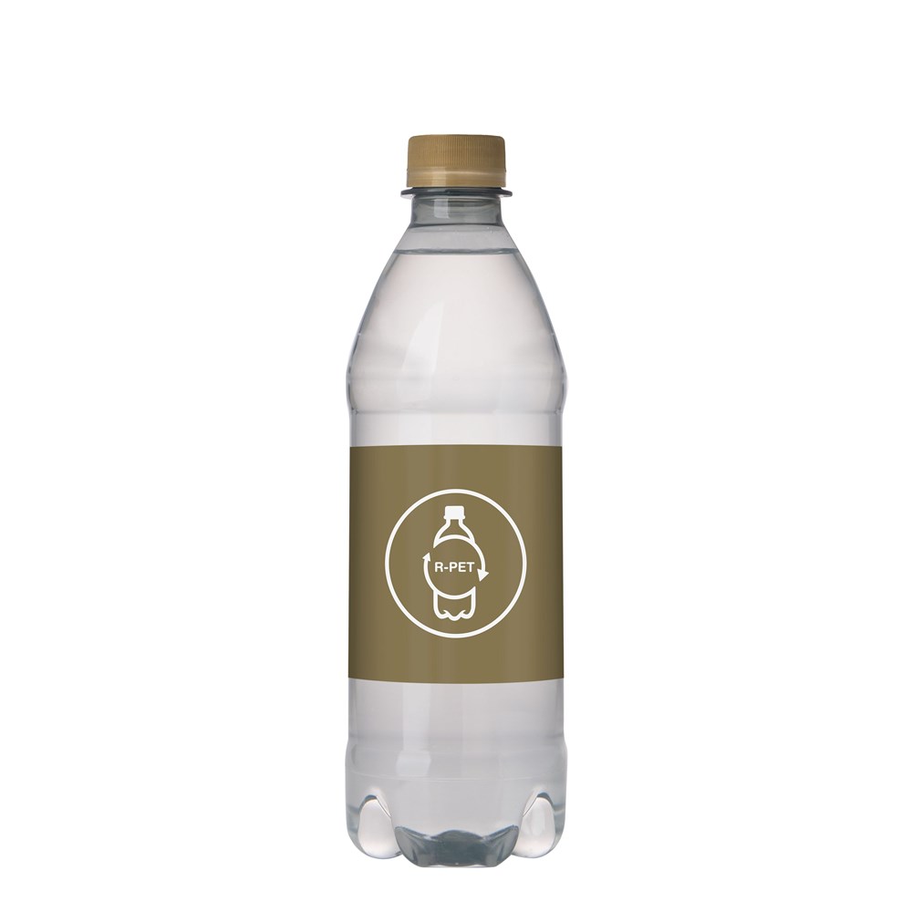 RPET waterflesje met draaidop - 500 ml