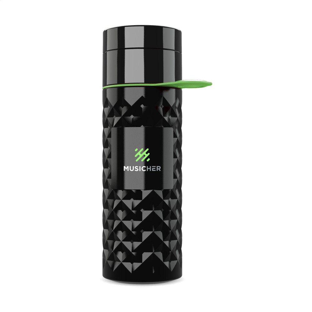 Join The Pipe Nairobi Ring Bottle Black waterfles - 500ml