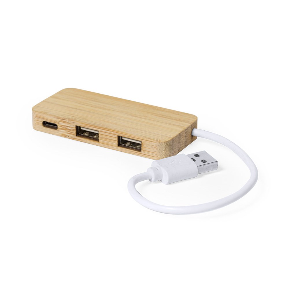 Bamboe USB Hub 