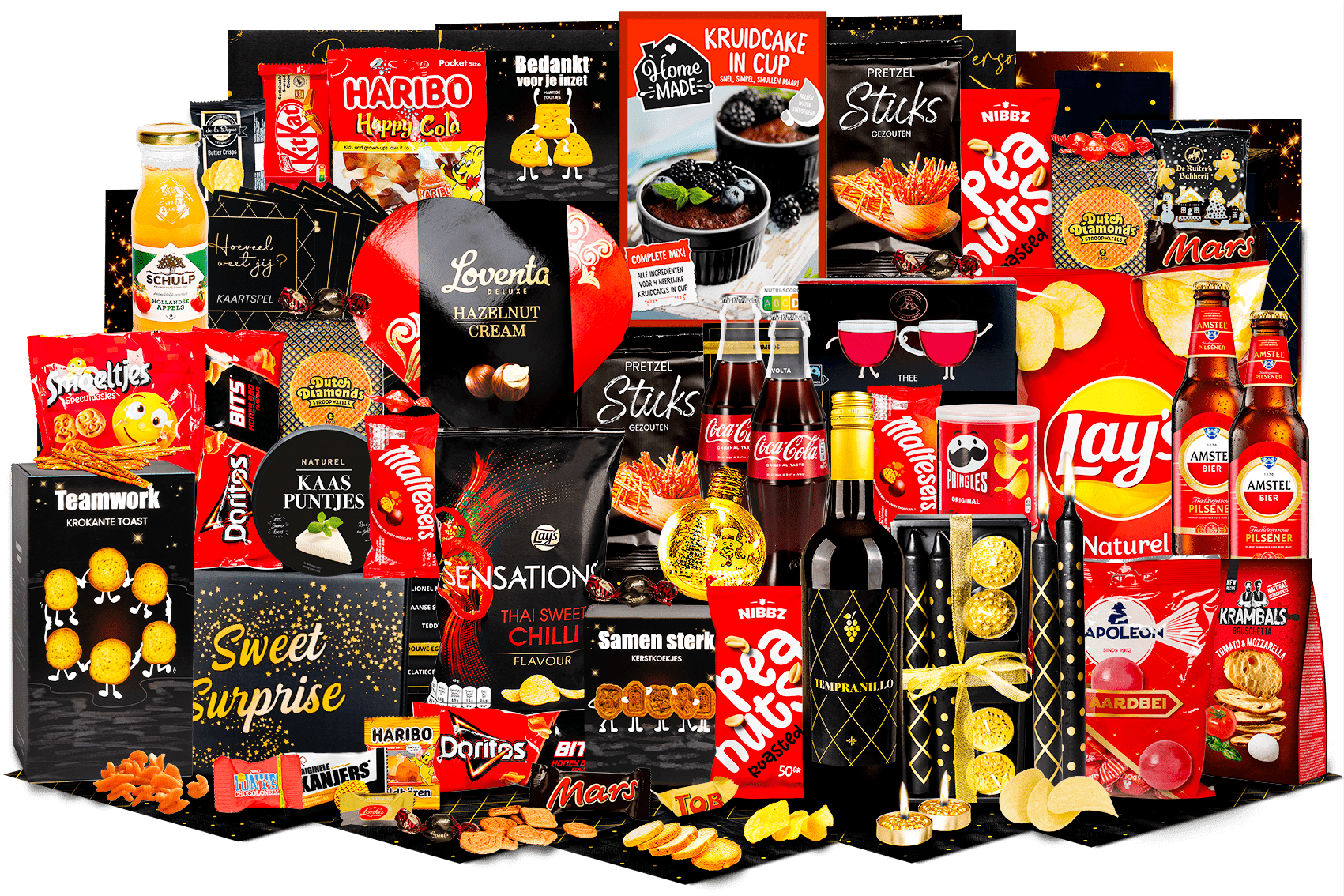 Kerstpakket - Vol merken