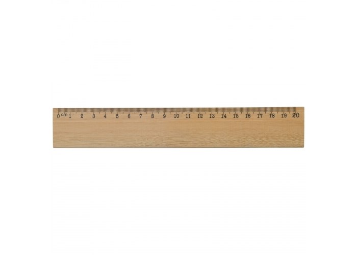 Houten liniaal - 20cm