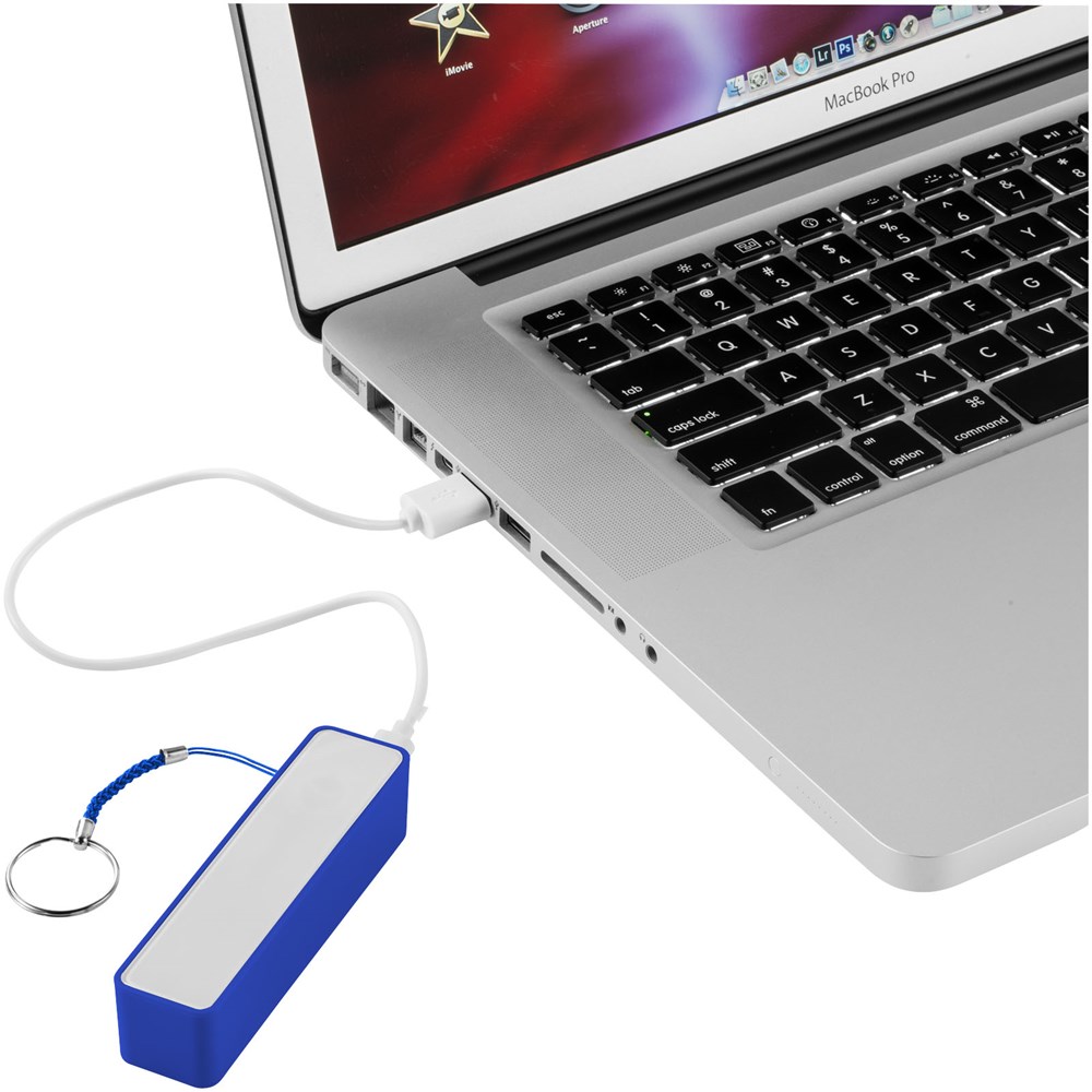 Powerbank met sleutelring - 2000 mAh