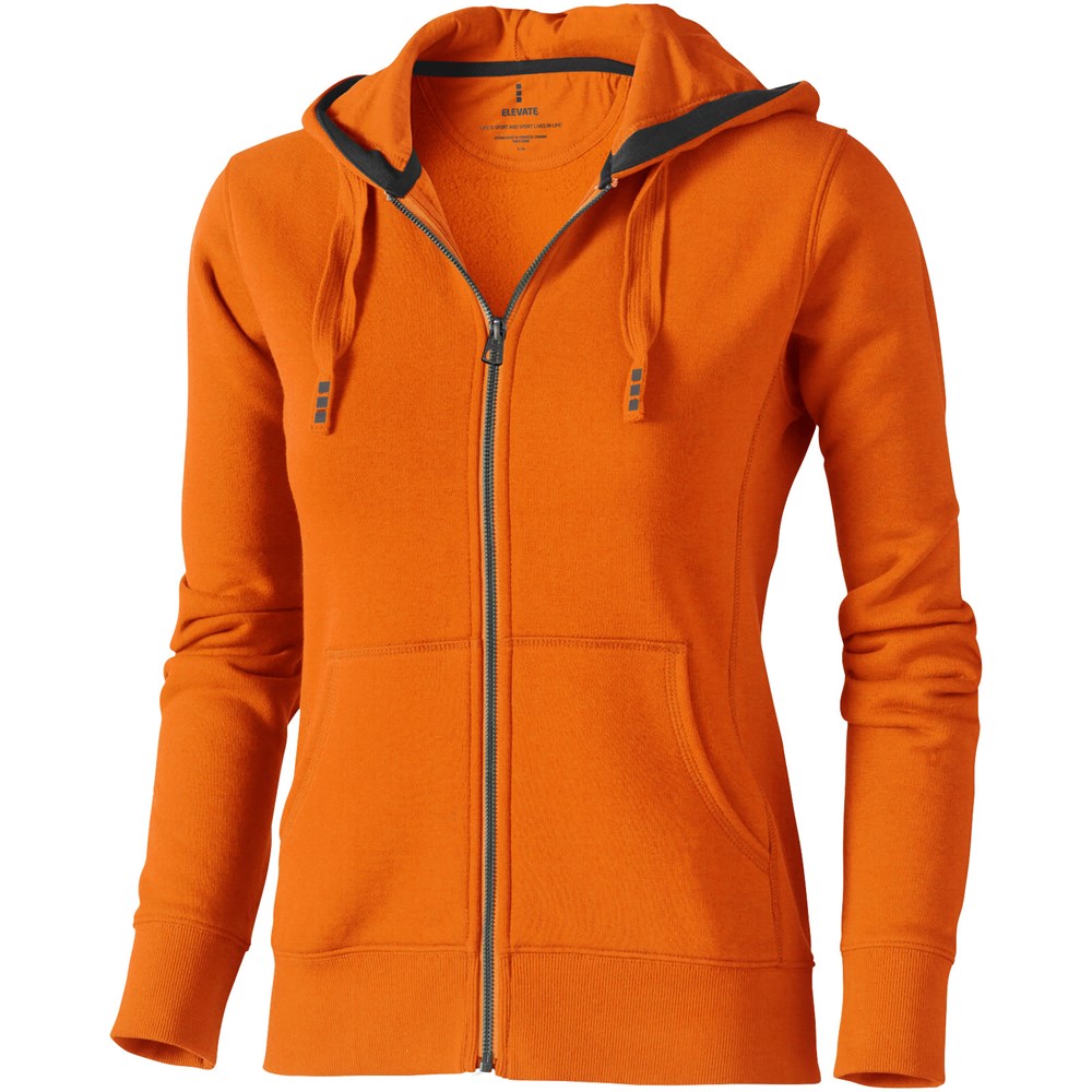 Dames hoodie met ritssluiting
