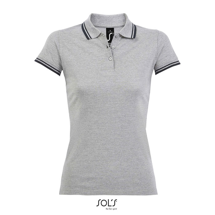 Grey Melange/ French Navy