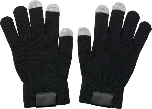 Polyester handschoenen met touch Polyester handschoenen met touch