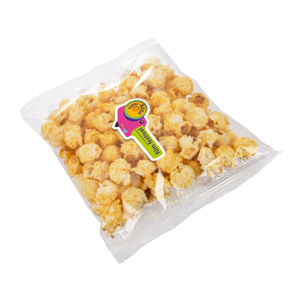 Zakje popcorn  met sticker - 30 gram