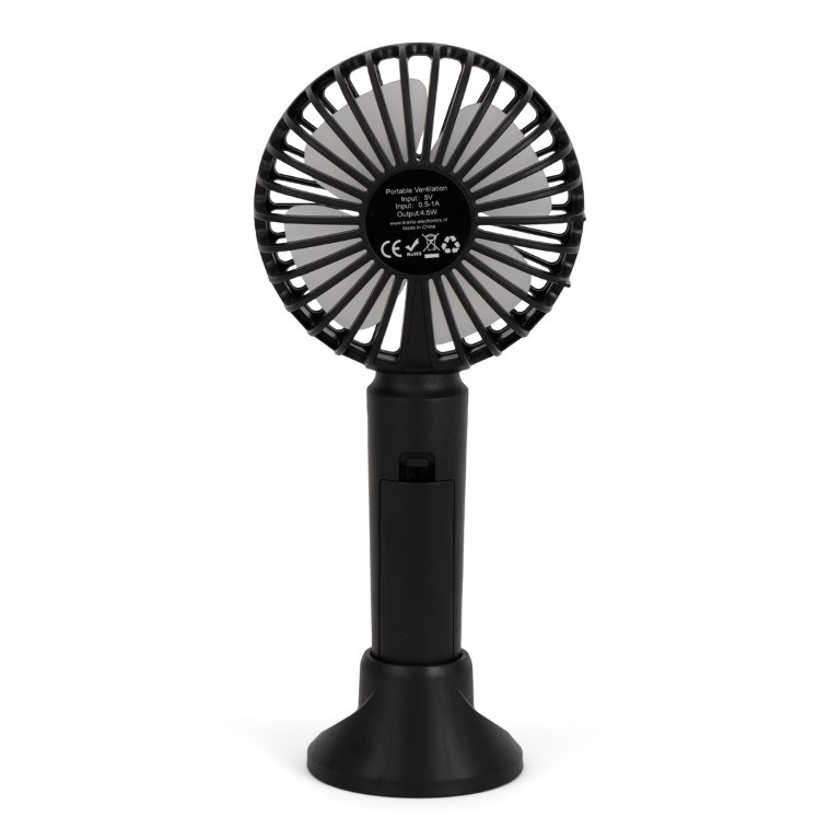 Ventilator met telefoonhouder