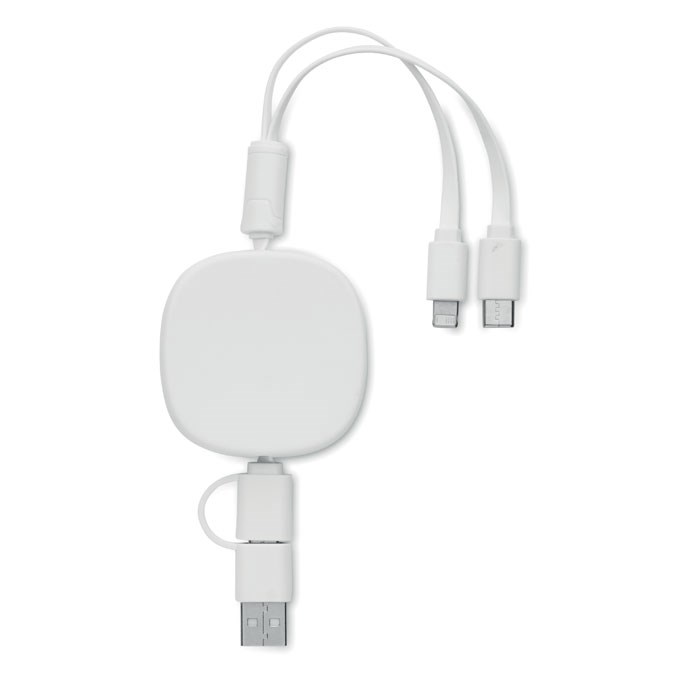 Uitschuifbare multi-USB oplaadkabel