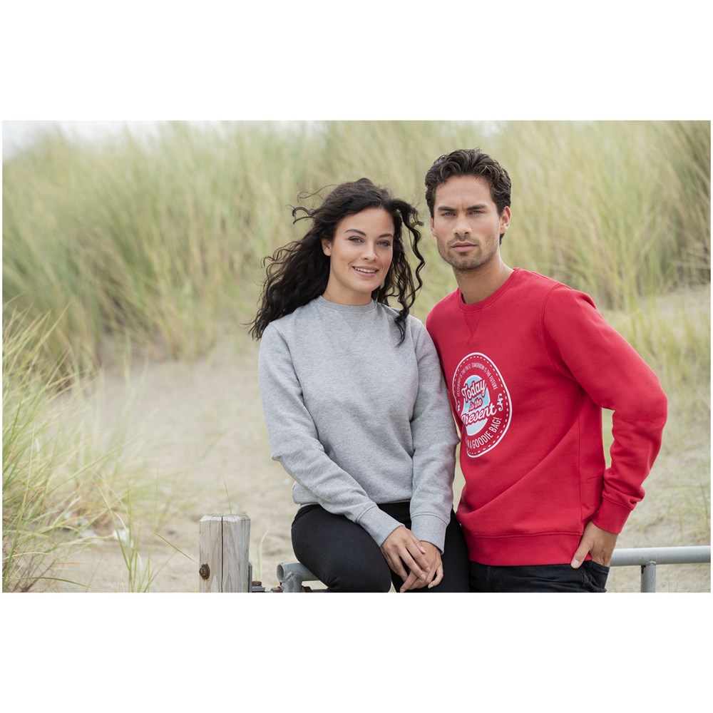 Unisex sweater met ronde hals