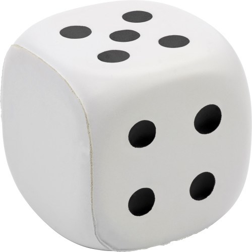 Anti-stress dobbelsteen met cijfers