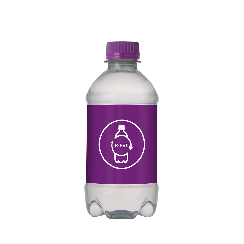 RPET waterflesje met draaidop - 330 ml