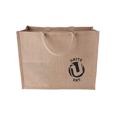 Jute shopper liggend model - 240 gr/m2