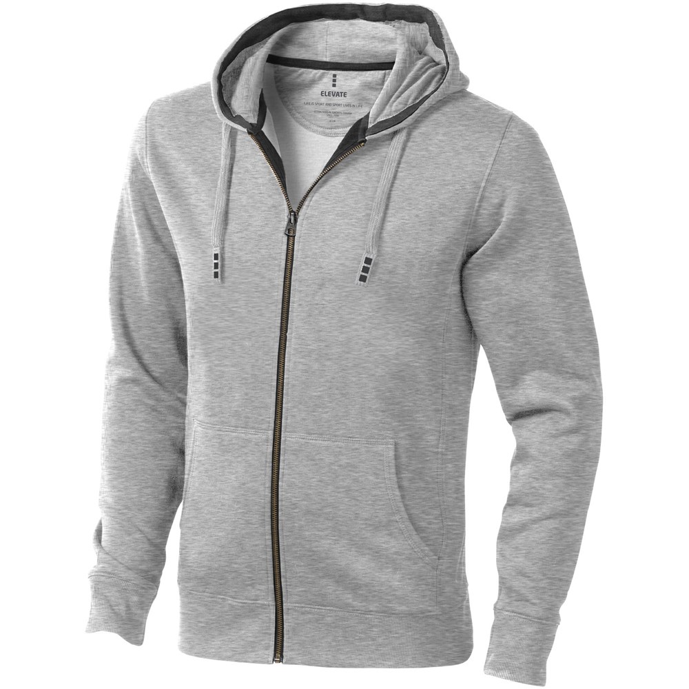 Heren hoodie met ritssluiting