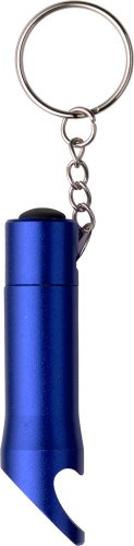 Aluminium zaklamp met flesopener Aluminium zaklamp met flesopener