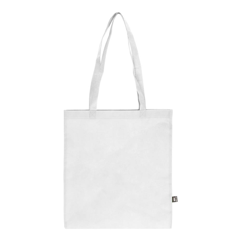 R-PET Draagtas non-woven lange handvatten 38 x 42cm 75g/m²