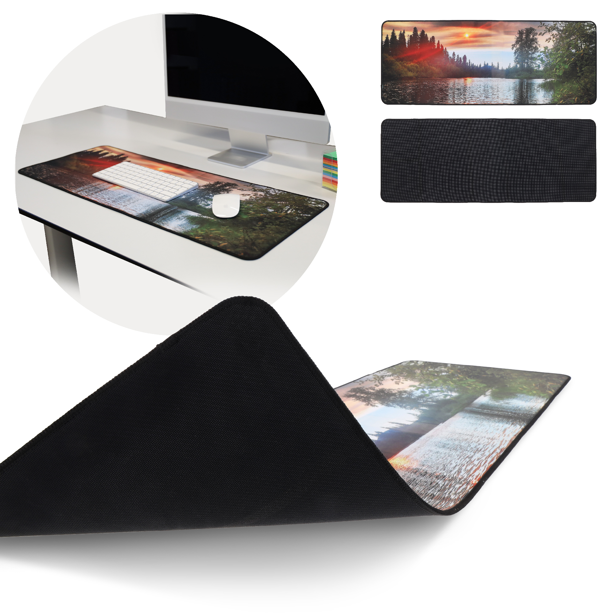 Bureau Mat met anti-slip |  78 x 30 cm