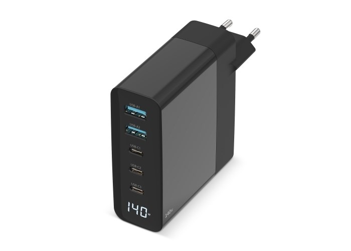 Power Delivery Wall Charger met LED-display - 140W