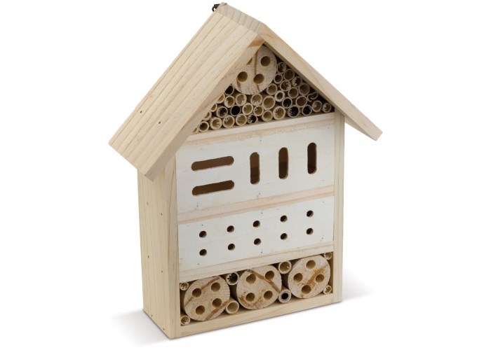 Houten insectenhotel 