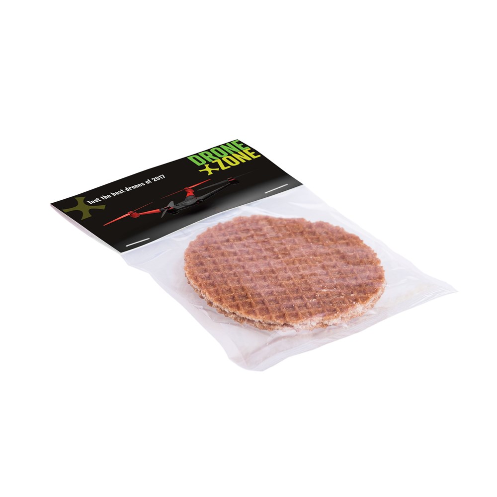 Stroopwafel met topkaartje