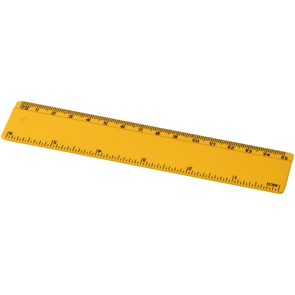 Kunststof liniaal - 15 cm