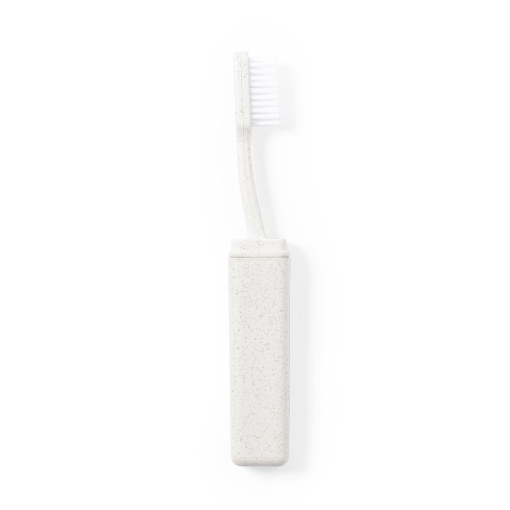 Opvouwbare tandenborstel van tarwestro