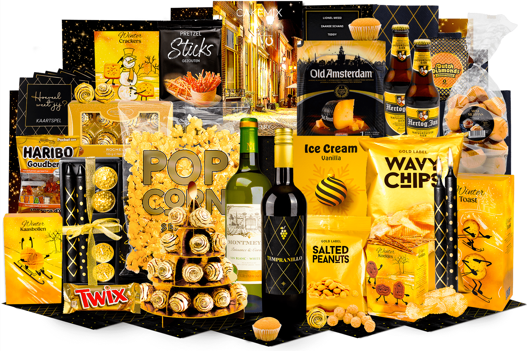 Kerstpakket - Gouden verwenmomenten