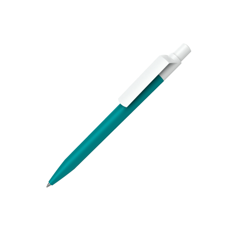 Maxema balpen met matte houder en witte clip
