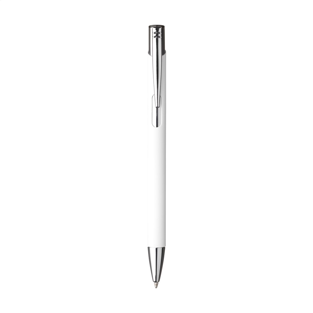 Aluminium balpen met rubberen afwerking