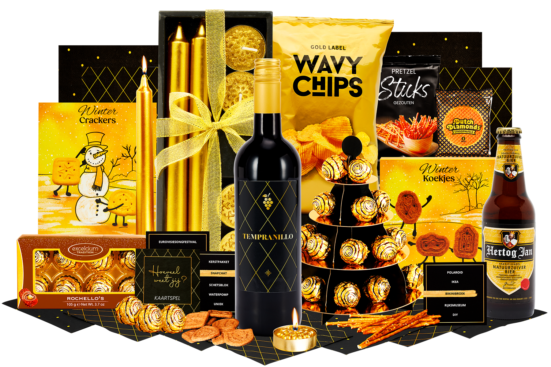 Kerstpakket - Feest van goud