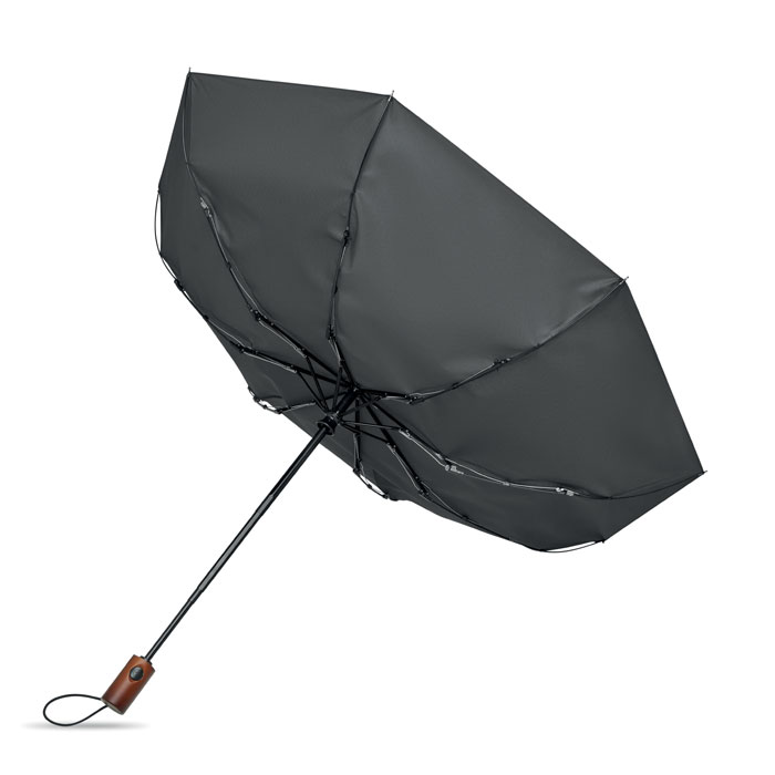 Automatische paraplu met houten greep - "21 inch