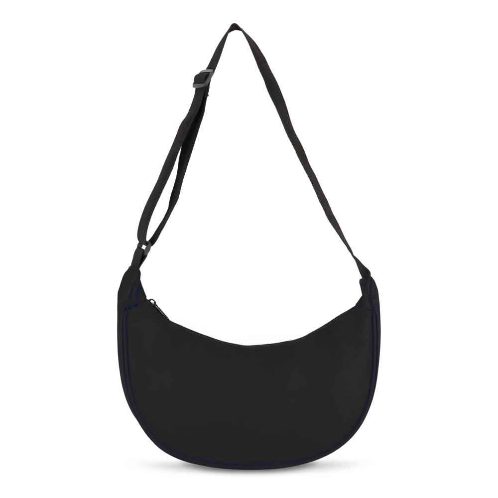PU-gecoat R-PET 600D halve maan sling tas