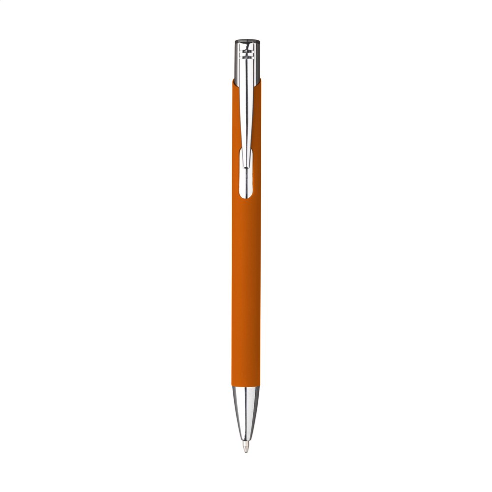 Aluminium balpen met rubberen afwerking