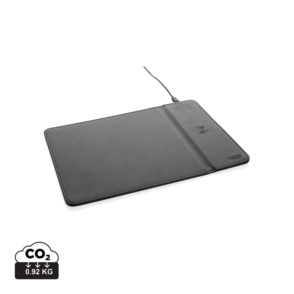 Luxe muismat met draadloze oplader - 10W