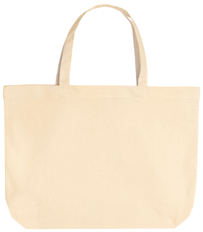 Katoenen shopper OEKO-TEX® Premium Naturel