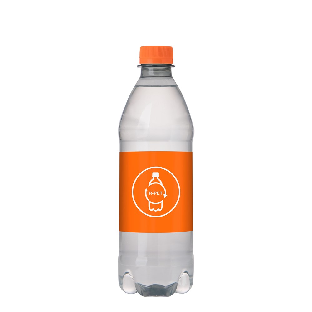 RPET waterflesje met draaidop - 500 ml