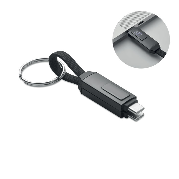 KEYSTO - 60W oplaadkabel sleutelhanger